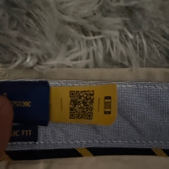 Ralph Lauren Bedford Classic Fit Chino Pants 50x32 Khaki Tan - Picture 3 of 4